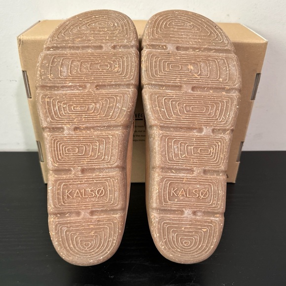 Kalso Earth Shoe DABB Size 8 Negative Heel Women Cognac Nubuck Loafer - Picture 10 of 10